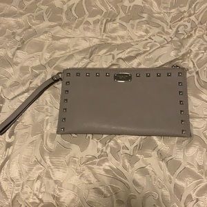 Michael Kors Jet Set Studded Clutch